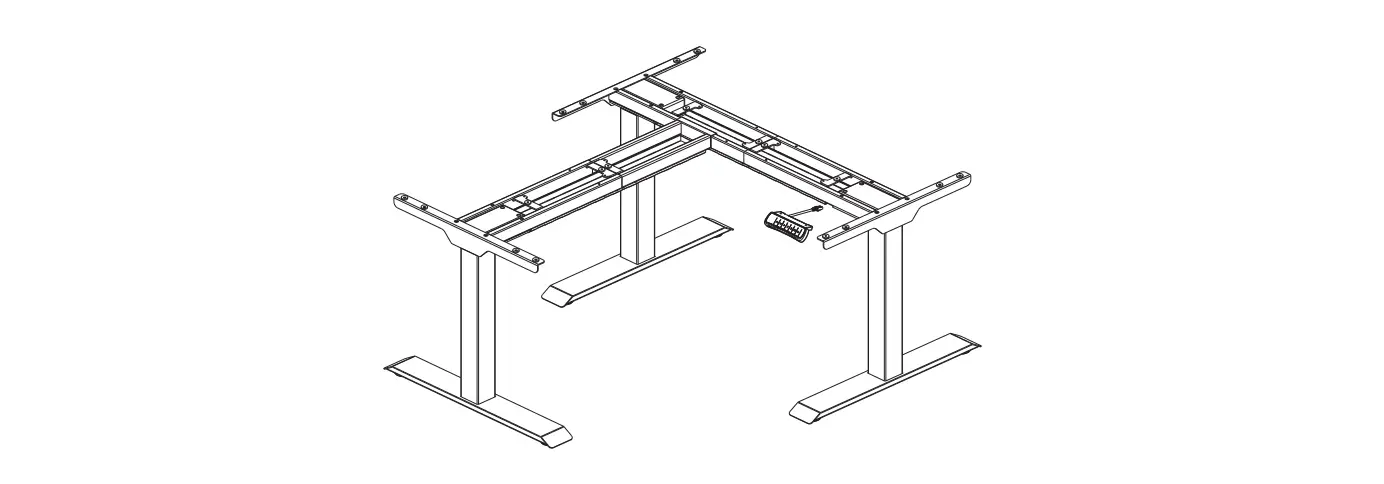 Flexispot E7lb L-shaped Standing Desk Installation Guide