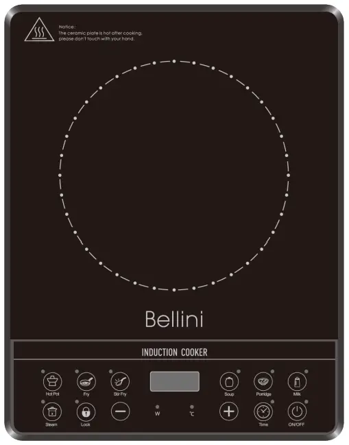 Bellini BPI2100 Portable Induction Cooker