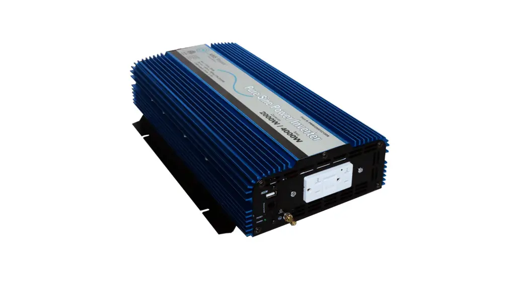 Aims Pwri200012120s Dc To Ac Pure Sine Power Inverter Instruction Manual