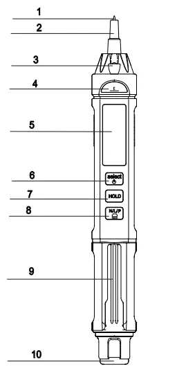 NOYAFA-NF-5310B-6000counts-Mini-Pen-Multimeter-FIG-5
