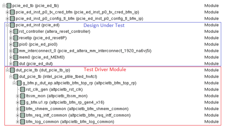 intel FPGA P-Tile Avalon Streaming IP for PCI Express Design Example - 17