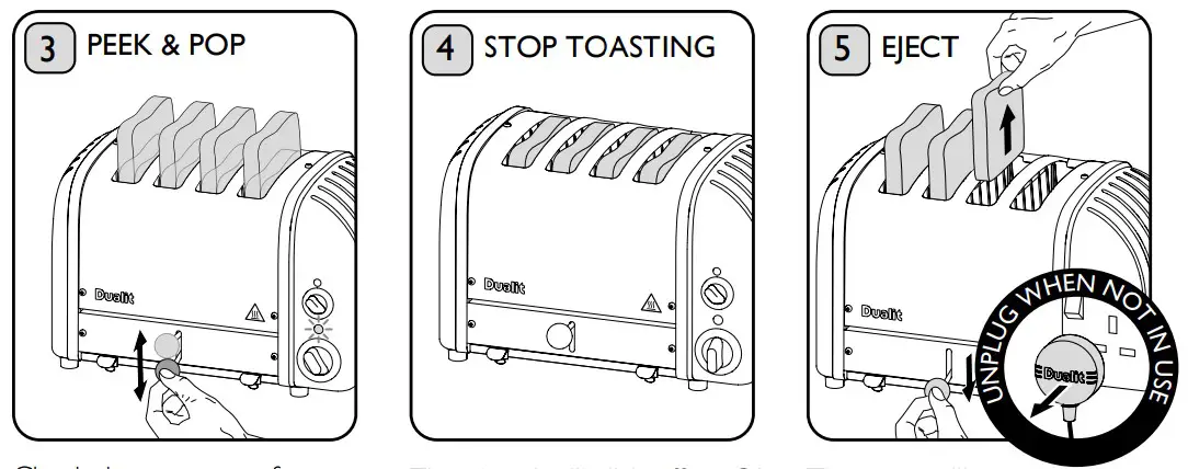 TOASTING BREAD