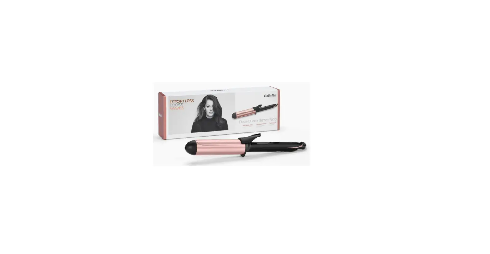 Babyliss 2453u Rose Quartz 38mm Curling Tong Instructions