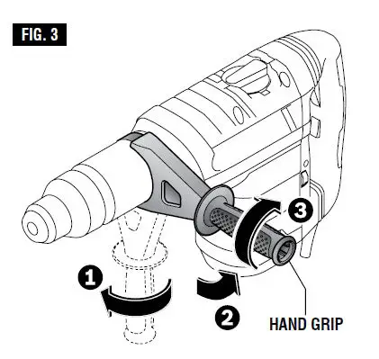 BOSCH-RH850VC-RH745-Hammer-Drill-fig-10
