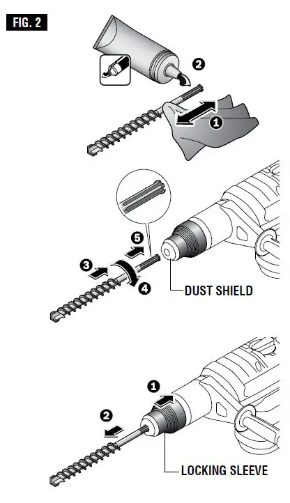 BOSCH-RH850VC-RH745-Hammer-Drill-fig-9