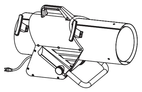 Dyna-Glo FA40DGP-01 Propane Construction Heater -Cord Wrap Attachments