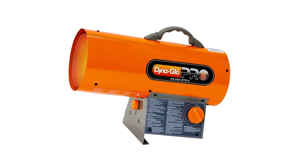 Dyna-glo Fa40dgp-01 Propane Construction Heater Owner's Manual