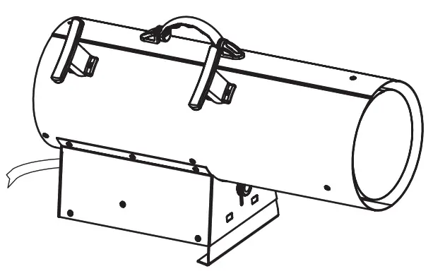 Dyna-Glo FA40DGP-01 Propane Construction Heater - UNPACKING HEATER