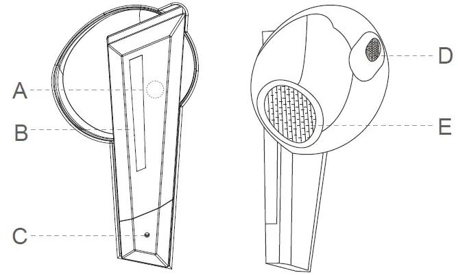 VALORE BTi44 Gaming True Wireless Earbuds 01