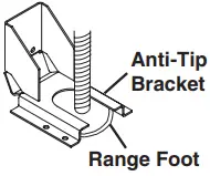 JENNAIR JDRP430HL RISE 30 Inch Stainless Steel Pro Style Dual Fuel Range - Range Foot