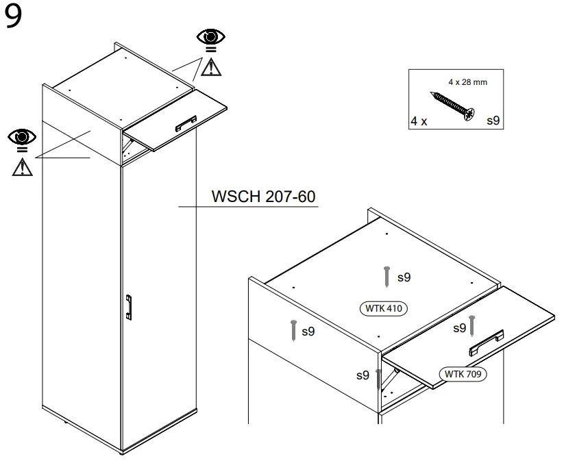 WASHTOWER WSCH26-60 Cabinet-fig16