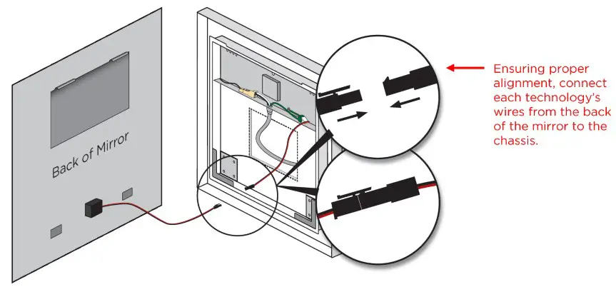 ELECTRIC MIRROR ARI2 Lighted Mirrors - CONNECT OPTIONAL UPGRADE TECHNOLOGY