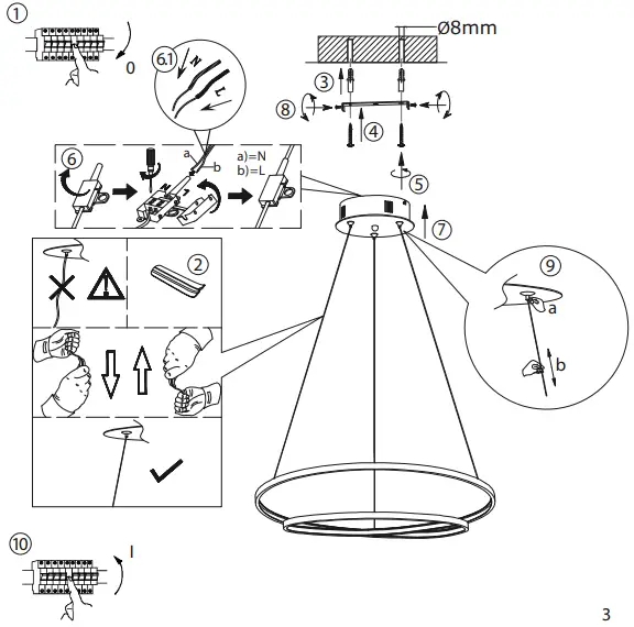 Paul Neuhaus 2472 LED Pendant Light-FIG3