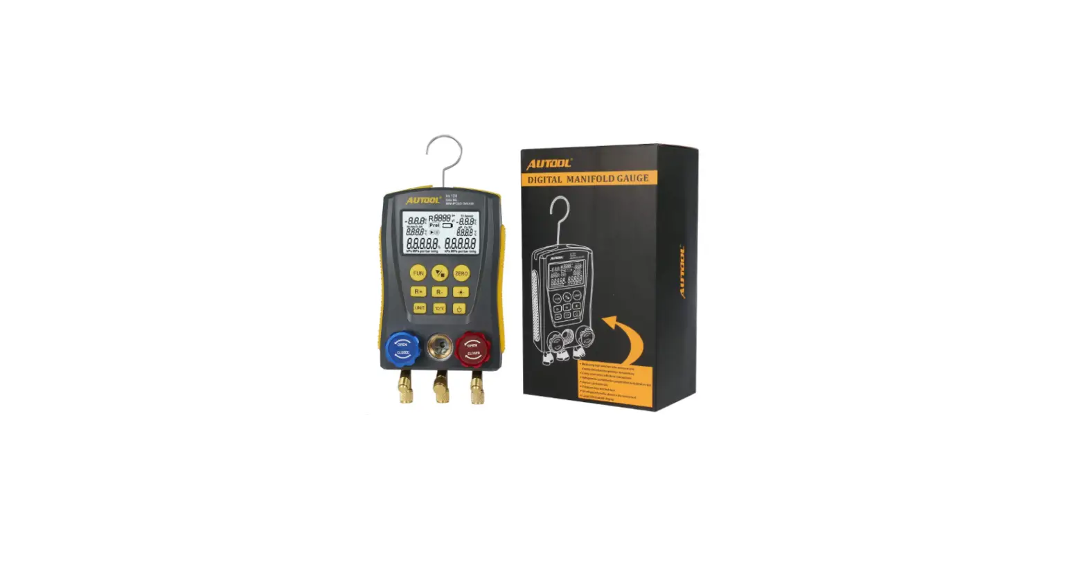 Autool Lm120+ Digital Manifold Gauge User Manual