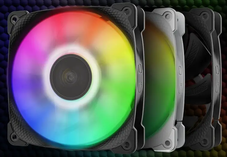 GEOMETRIC FUTURE 2501 120mm Fan 3 Pack