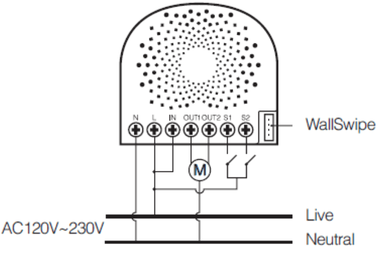 AEOTEC AEOEZW141 Nano Shutter Switch White - fig2