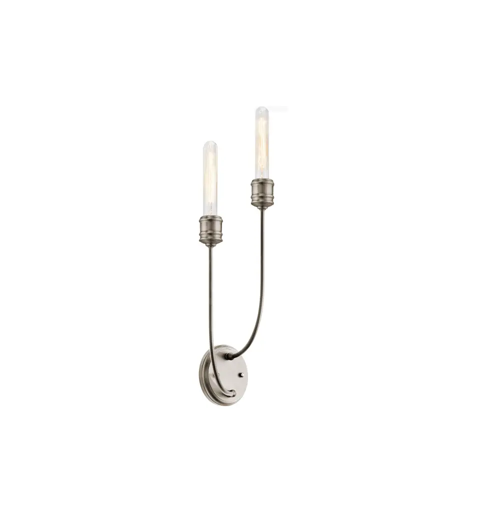 Kichler 52259clp Voclain 6-in 1-light Brushed Nickel Vintage Vanity Light Instruction Manual