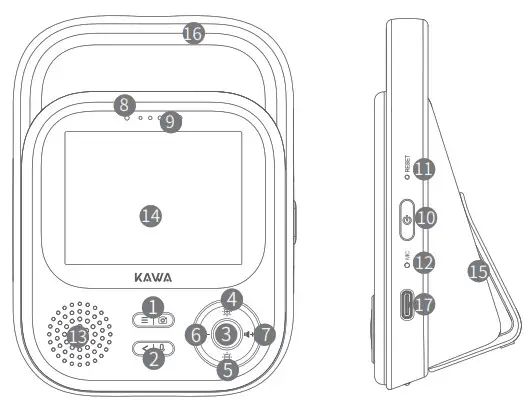 KAWA S5 HD Video Wireless Baby Monitor-fig3
