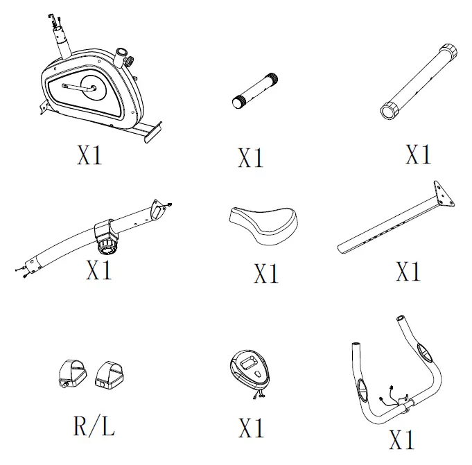 ROWEREK MK-B002 43238552 Magnetic Bike 1