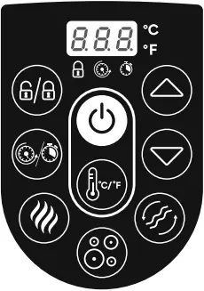 BESTWAY S100101 - CONTROL PANEL 1