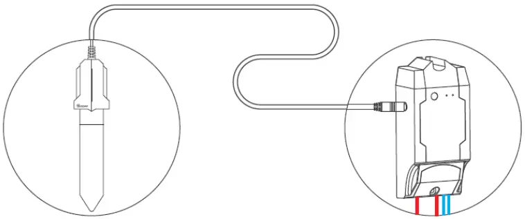 SONOFF MS01 Soil Moisture Sensor - Connect the sensor