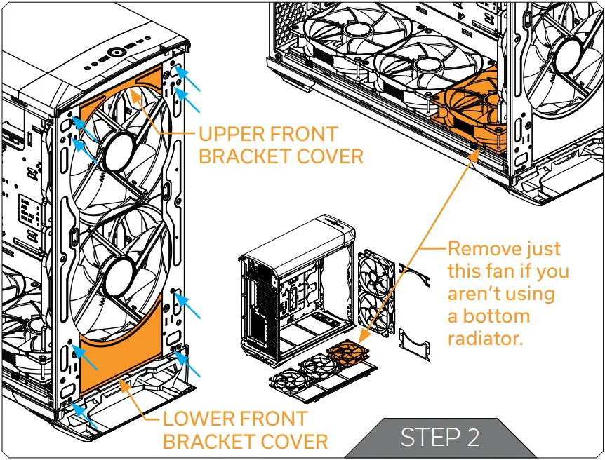 EKWB EK Quantum Reflection2 Torrent DDC 42 PWM D RGB Plexi - TORRENT CHASSIS 2.