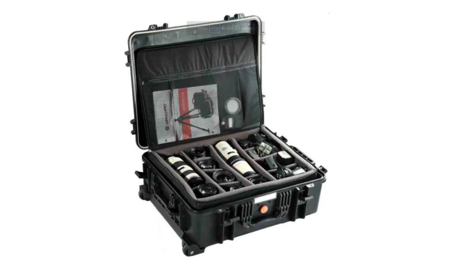 Vanguard Supreme Series Waterproof And Airtight Hard Case User Manual