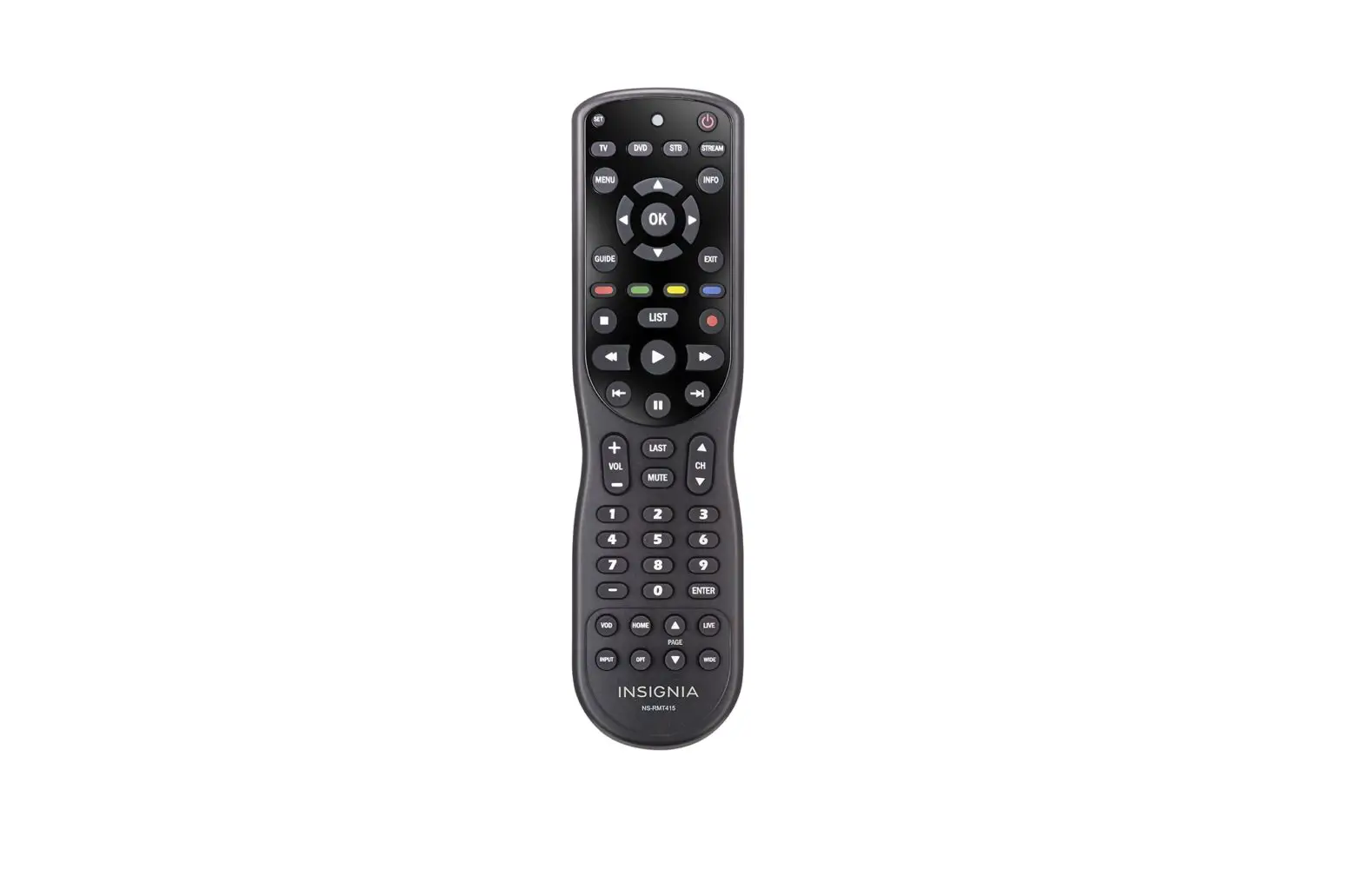 Insignia Ns-rmt415 4-device Universal Remote User Manual