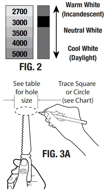 GM Lighting MTRT2 5CCT X Mini Task Trimless Fixed and Adjustable Downlight - Figure 1