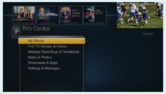 TiVo TCD848000 Streaming Media Player-Central