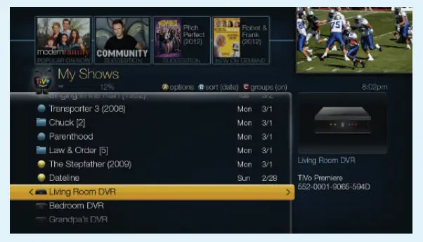 TiVo TCD848000 Streaming Media Player-Sharing