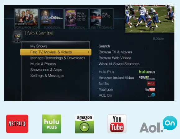 TiVo TCD848000 Streaming Media Player-Video On Demand