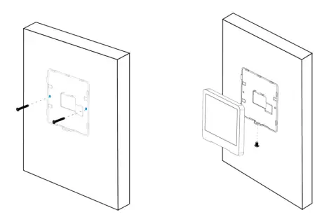 Milesight DS3604 IoT E ink Display Featuring LoRaWAN-Installation1