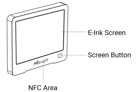Milesight DS3604 IoT E ink Display Featuring LoRaWAN-Overview