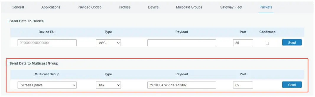 Milesight DS3604 IoT E ink Display Featuring LoRaWAN-Packets