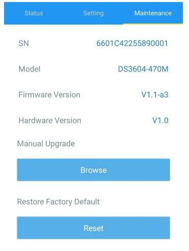 Milesight DS3604 IoT E ink Display Featuring LoRaWAN- Settings6