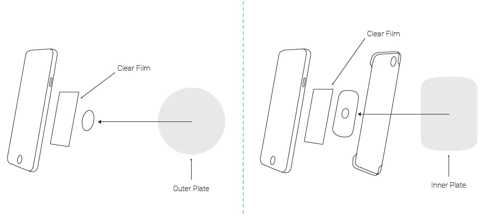 SILVER MONKEY SMA013 Magnetic Telescopic Phone Holder-2