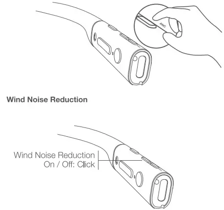 1MORE EHD9001BA Wireless Earbuds Active Noise Cancelling - Anc