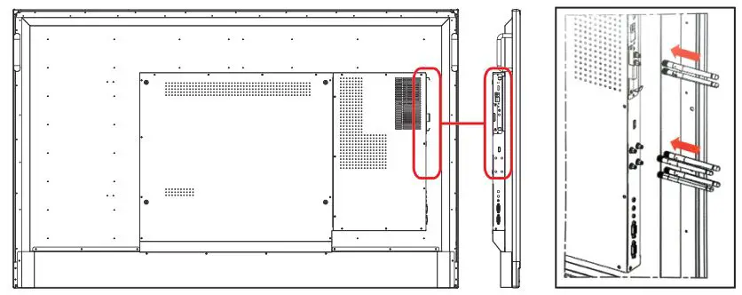 TRIPP-LITE Interactive 65 Touchscreen Display - Wi-Fi Antenna Connection