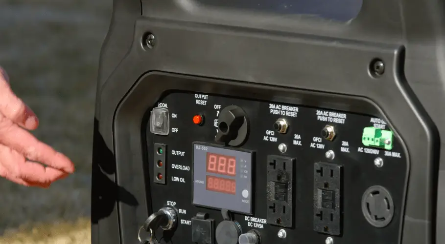 Aims Power Gen6600w240vs Portable Inverter Generator Instruction Manual