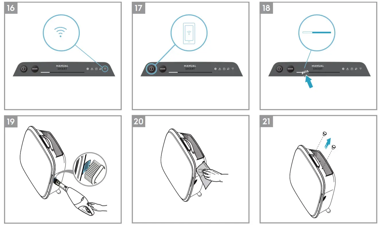 Electrolux WA51-304 Series Luftreiniger -16