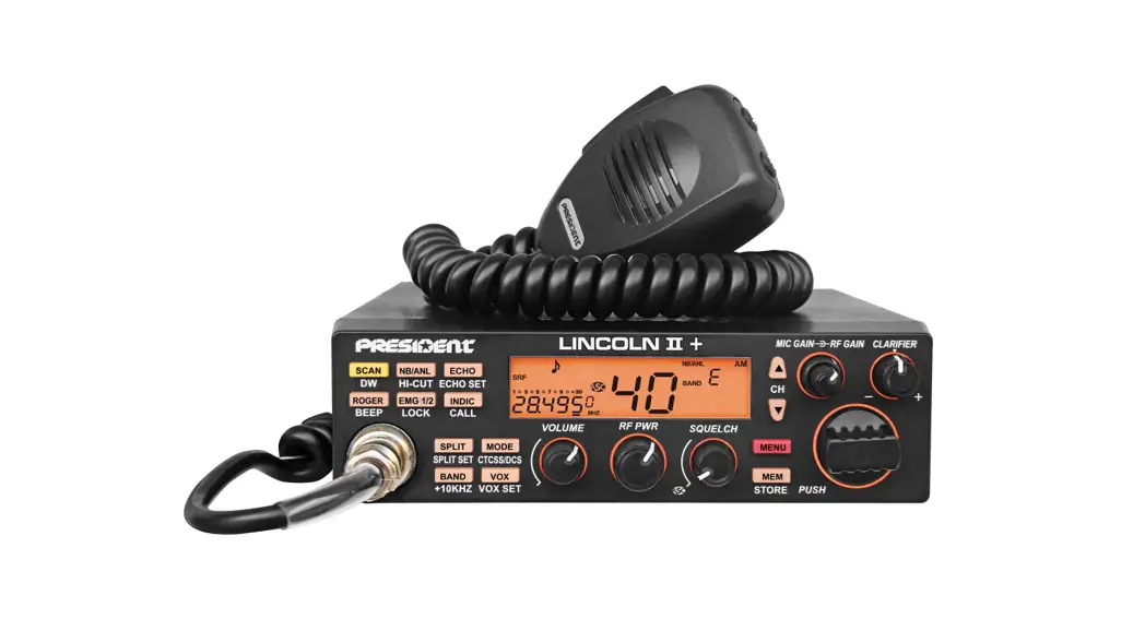 President Lincoln Ii Ham Radio Owner's Manual