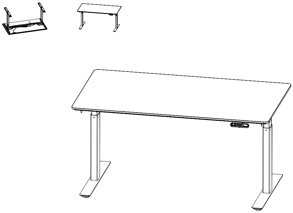 ergotec HiLO Stand Desk - PAT13