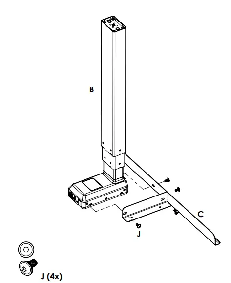 ergotec HiLO Stand Desk - PAT2