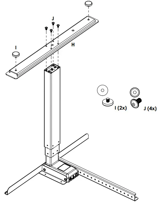 ergotec HiLO Stand Desk - PAT5