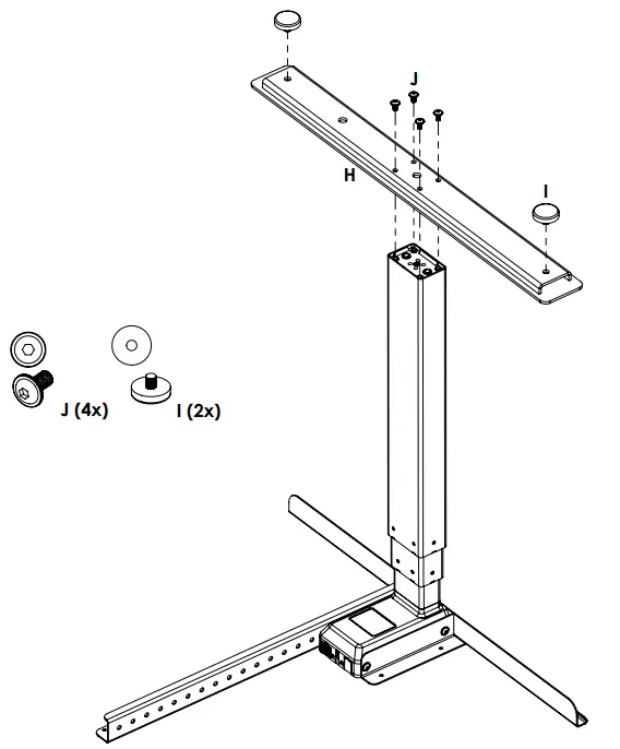 ergotec HiLO Stand Desk - PAT6