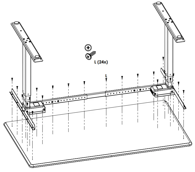 ergotec HiLO Stand Desk - PAT8