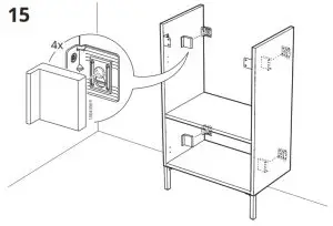 IKEA NYSJÖN Sink Cabinet-15