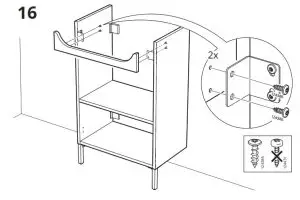 IKEA NYSJÖN Sink Cabinet-16