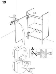 IKEA NYSJÖN Sink Cabinet-19